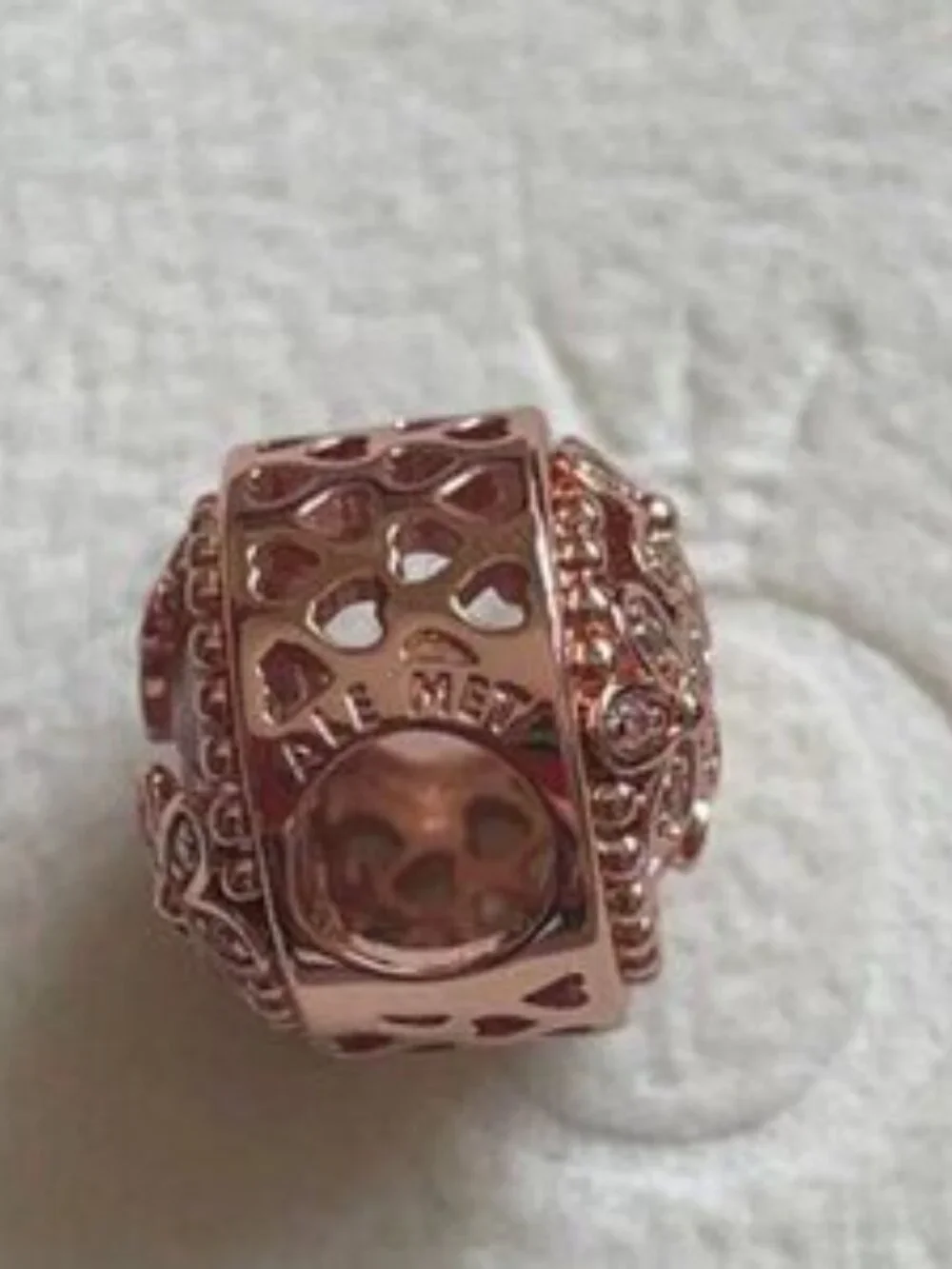 Pandora Sparkling Pink Daisy Flower Charm